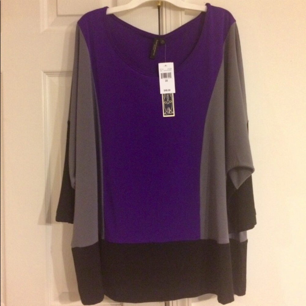 NEW Susan Lawrence Top - 2X